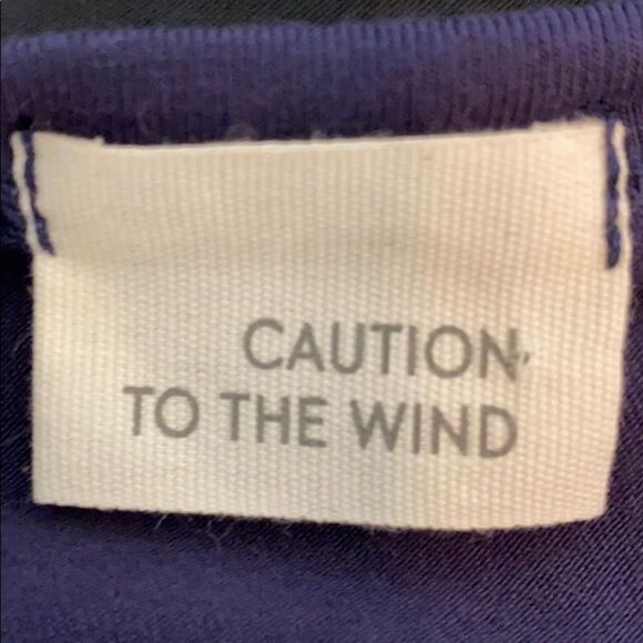 Caution To The Wind Crew Neck Dress Pullover Sz M - Picture 8 of 10